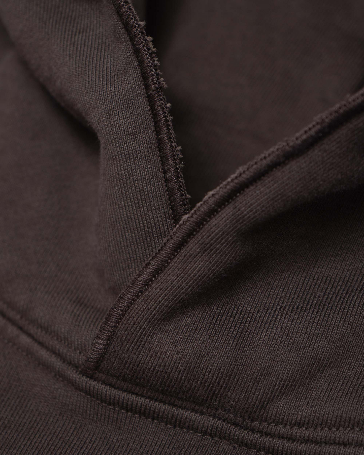 LADY WHITE CO. SUPER WEIGHTED HOODIE - BLACK MUSHROOM