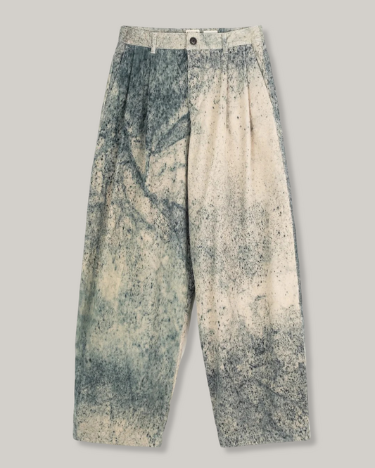 EAT DUST AMBASSADOR PANTS  - FELINO CORD - BEIGE/ INK