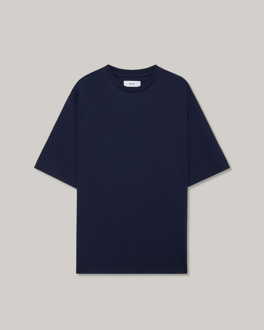 MARKA CREW NECK TEE - NAVY