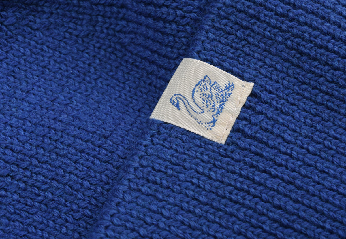 MERZ B. SCHWANEN MERINO WOOL WATCH CAP - SWAN BLUE