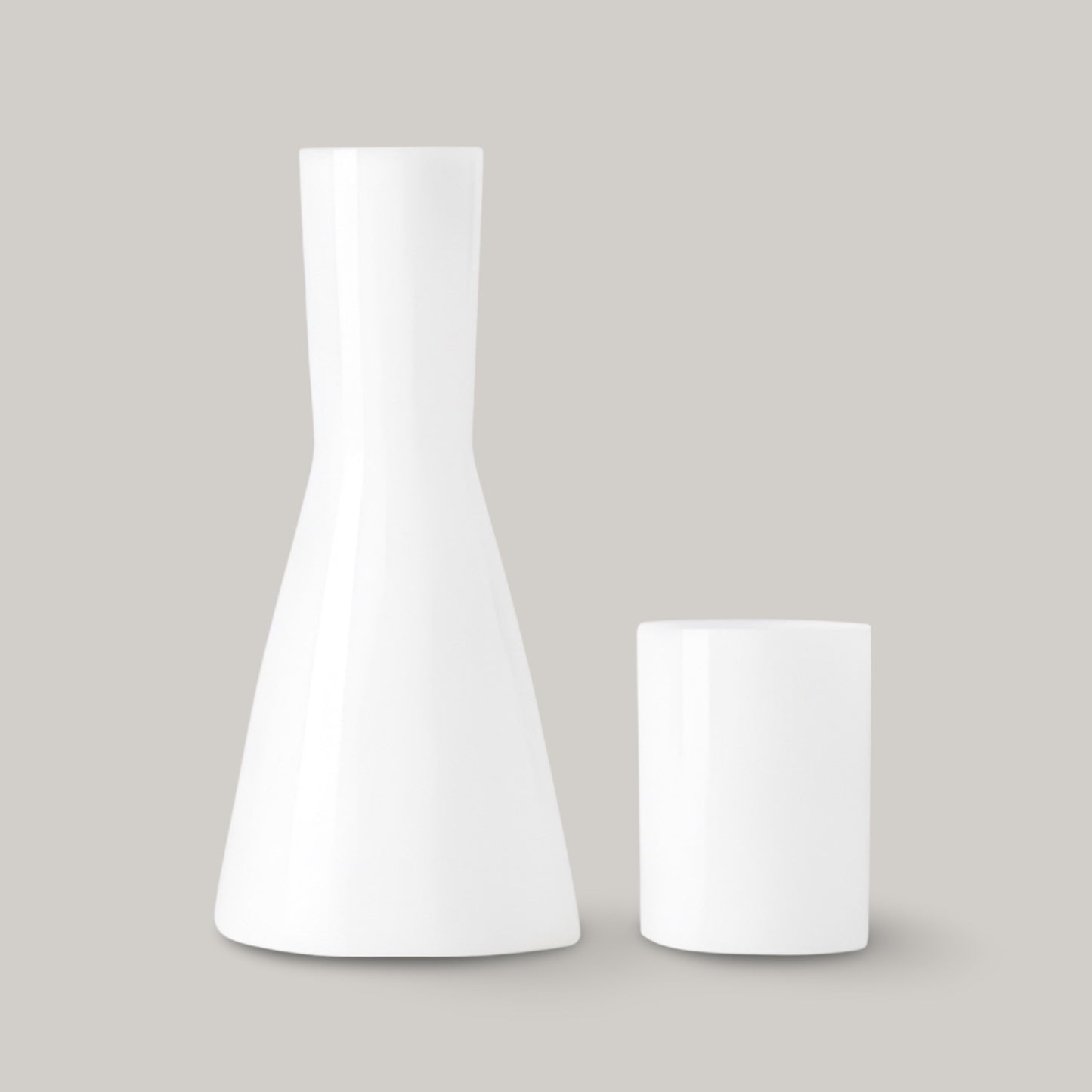 STUDIO MILLIGRAM GLASS SET OF 6 - JADE WHITE