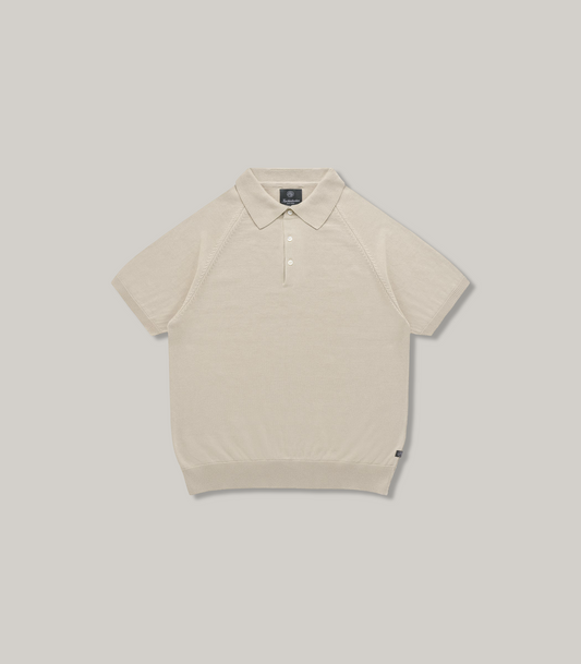 KNICKERBOCKER MADISON COTTON POLO - BIRCH