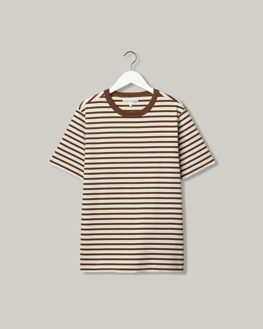 MERZ B SCHWANEN CLASSIC T-SHIRT 2M14 - NUT/ NATURE