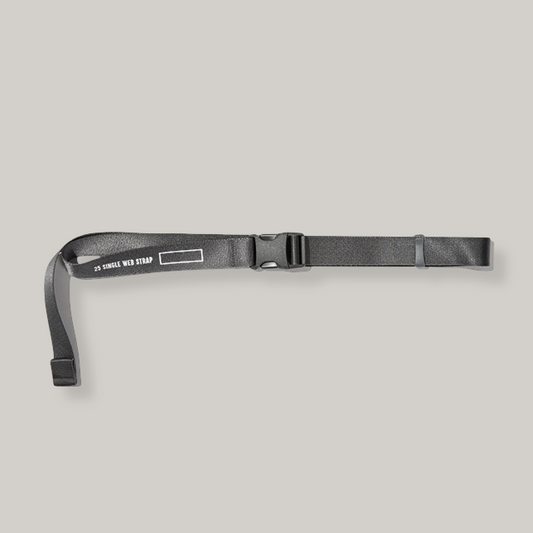 BLANKOF SINGLE WEB STRAP - OLIVE GREY