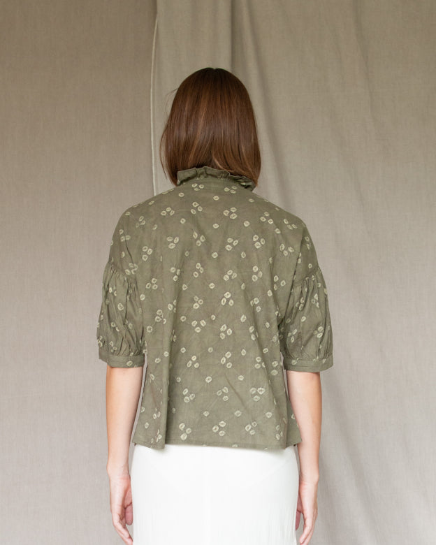 KARDO x W'MENSWEAR PLAY SHIRT - BANDHANI OLIVE