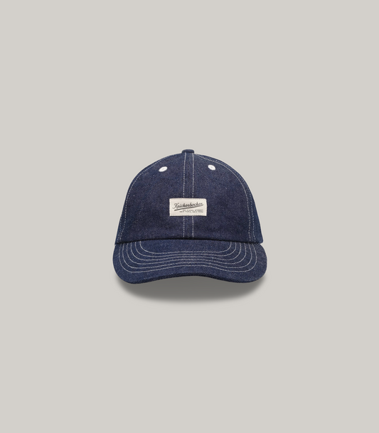 KNICKERBOCKER PACIFIC DENIM CAP -  DARK WASH INDIGO