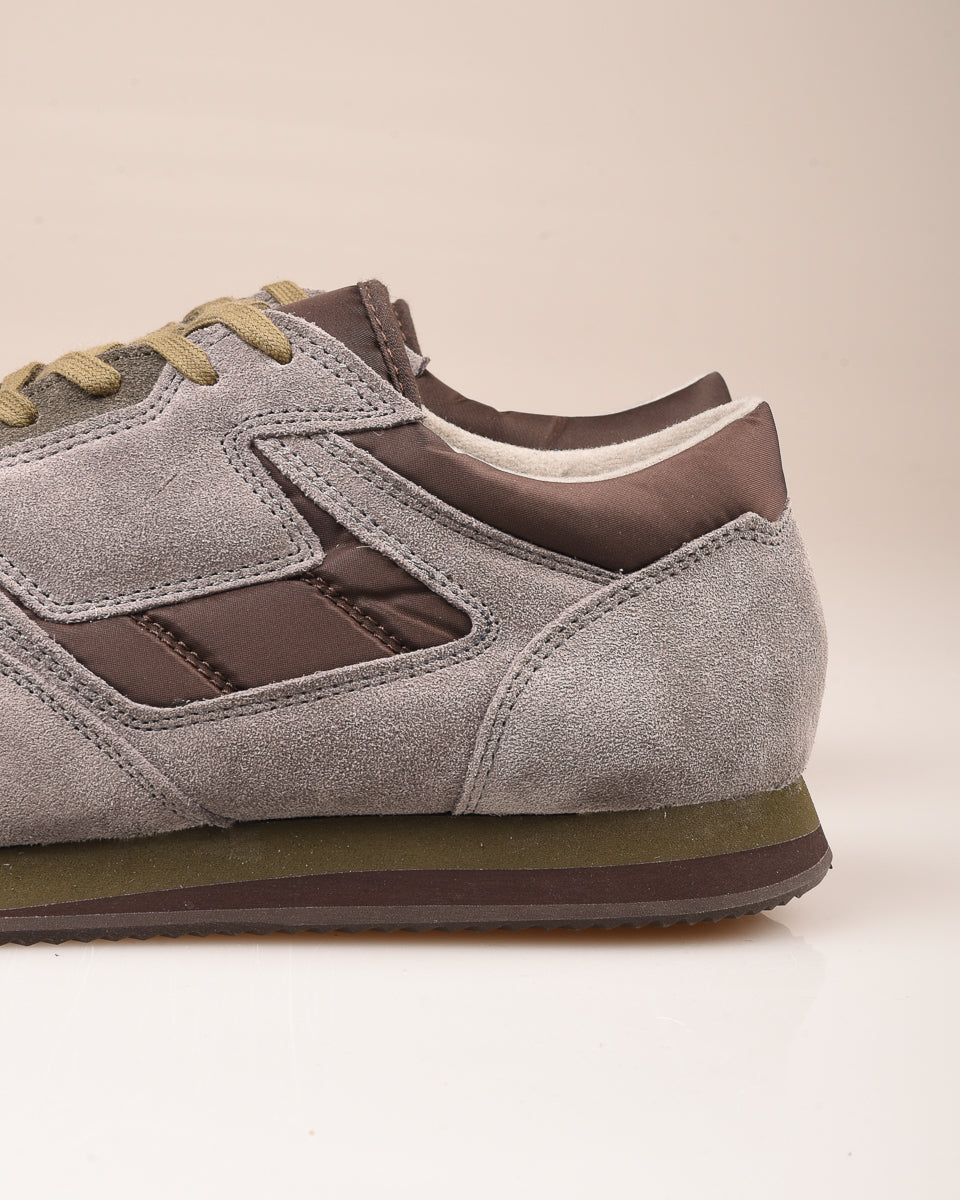 REPRODUCTION OF FOUND - BRITISH ARMY TRAINERS - GREY/ OLIVE