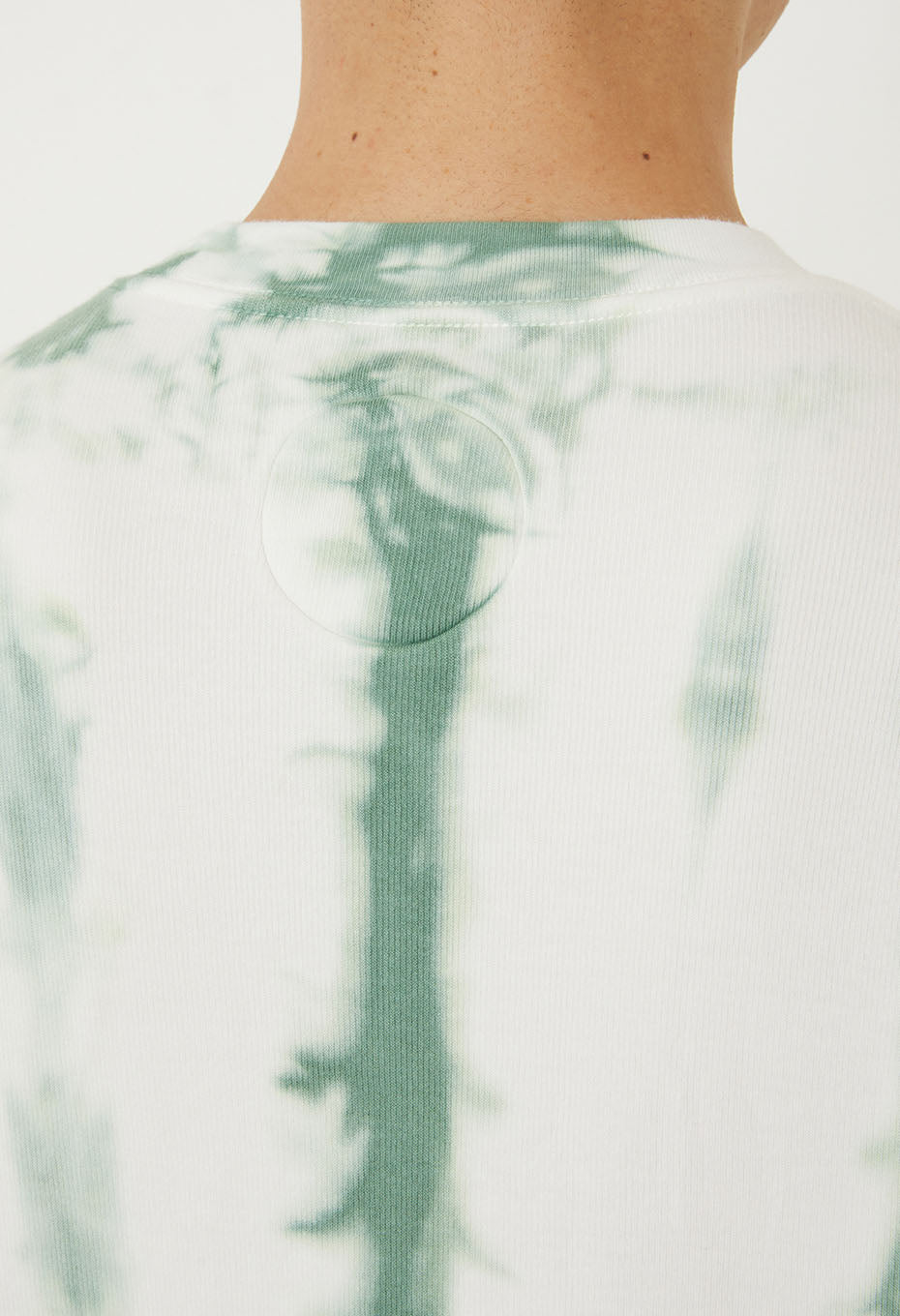 BLUE BLUE JAPAN SHIBORI PULLOVER - LIGHT GREEN