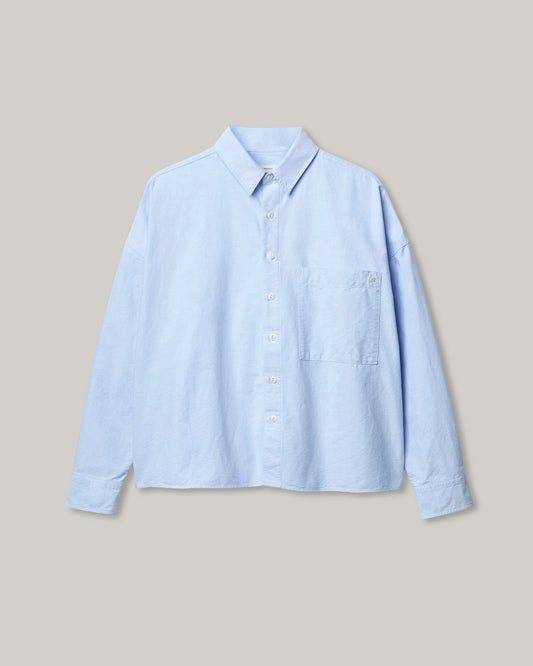 MERZ B. SCHWANEN SHIRT05OX - PALE BLUE