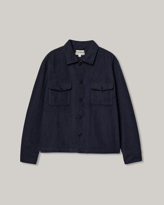 MERZ B. SCHWANEN SHIRT06BL - NIGHT BLUE