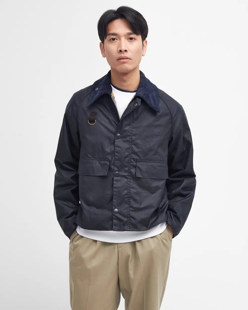 BARBOUR SL SPEY JACKET - NAVY