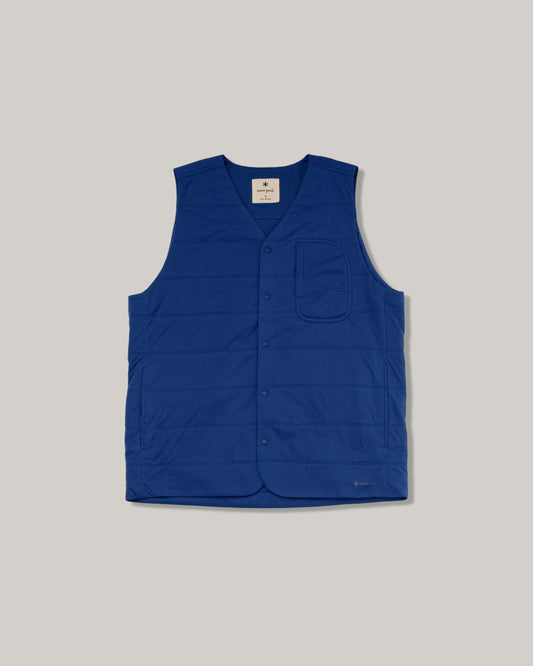 SNOW PEAK FLEXIBLE INSULATED VEST - BLUE