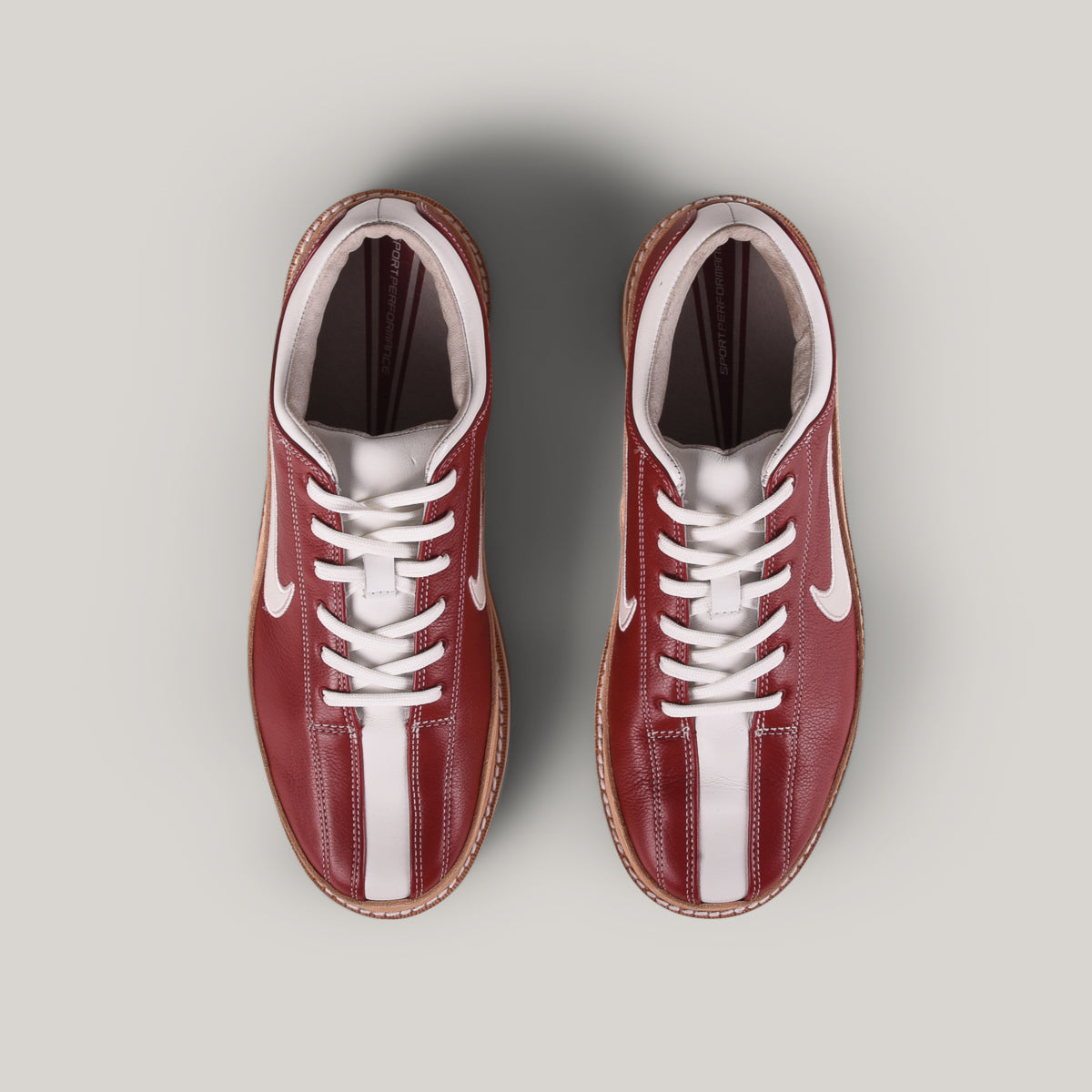 reCONSTRUCTED by SAMUEL FALZONE - NIKE GOLF SP-3 - RED/ WHITE