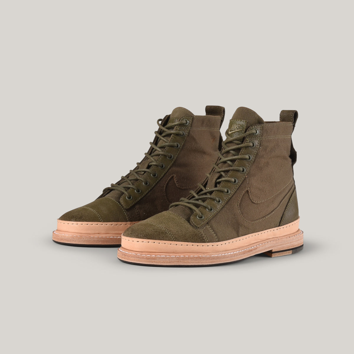 reCONSTRUCTED by SAMUEL FALZONE - 2011 NIKE HIKER - OLIVE/ VEG TAN