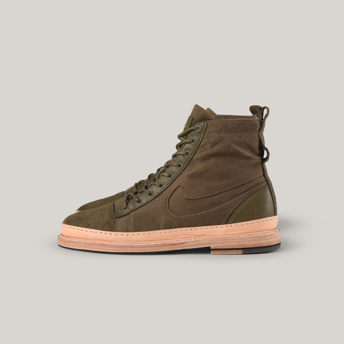 reCONSTRUCTED by SAMUEL FALZONE - 2011 NIKE HIKER - OLIVE/ VEG TAN
