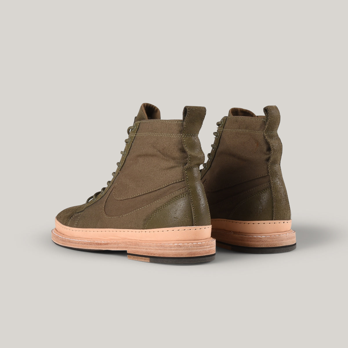 reCONSTRUCTED by SAMUEL FALZONE - 2011 NIKE HIKER - OLIVE/ VEG TAN