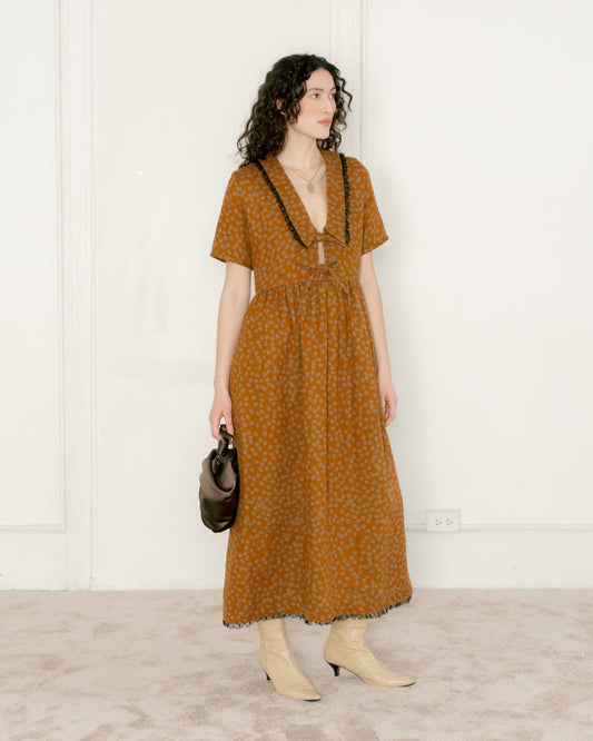 A BRONZE AGE SHILOH DRESS - PENNY FLORAL