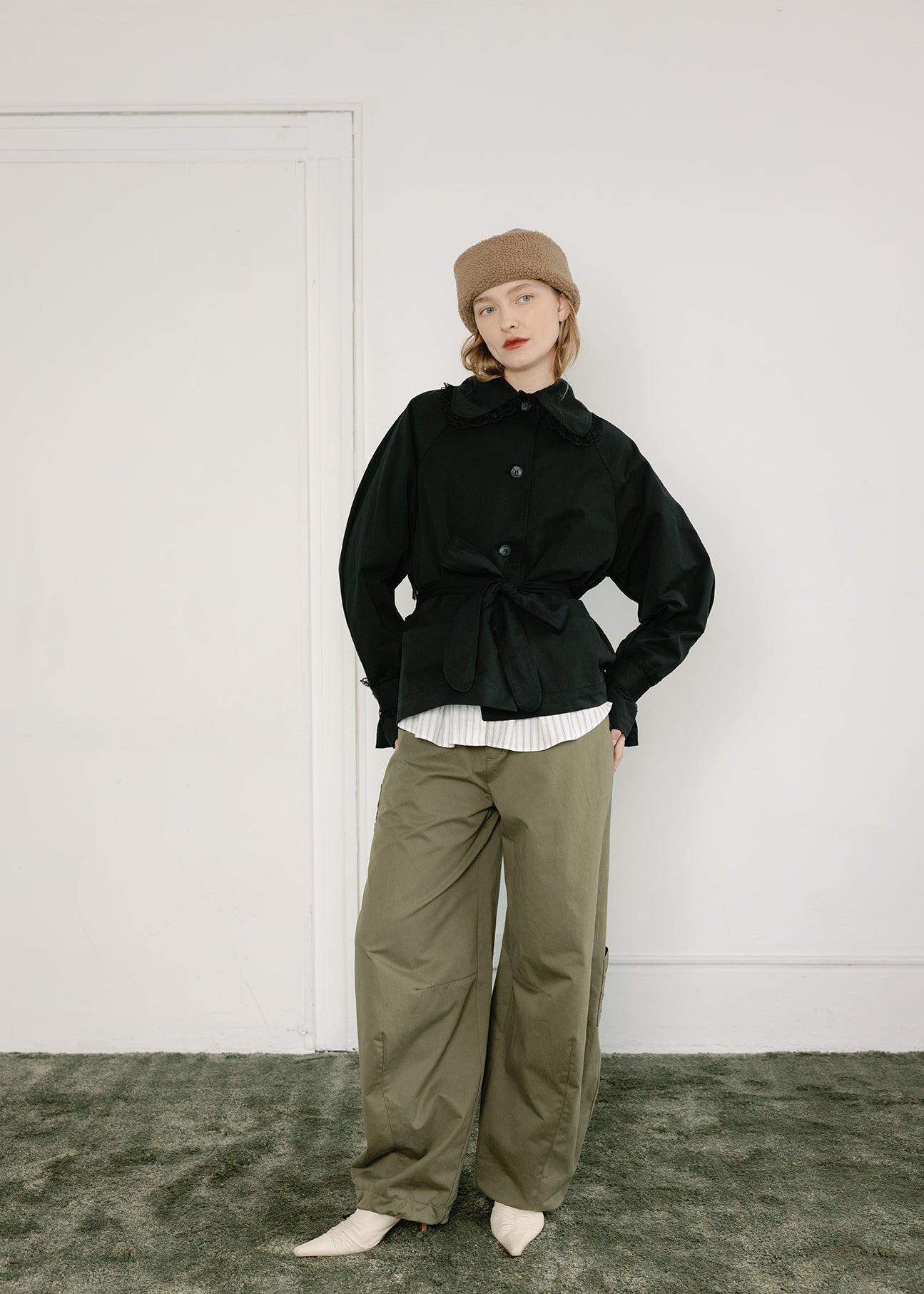 A BRONZE AGE STOCKHOLM TRENCH - BLACK TWILL