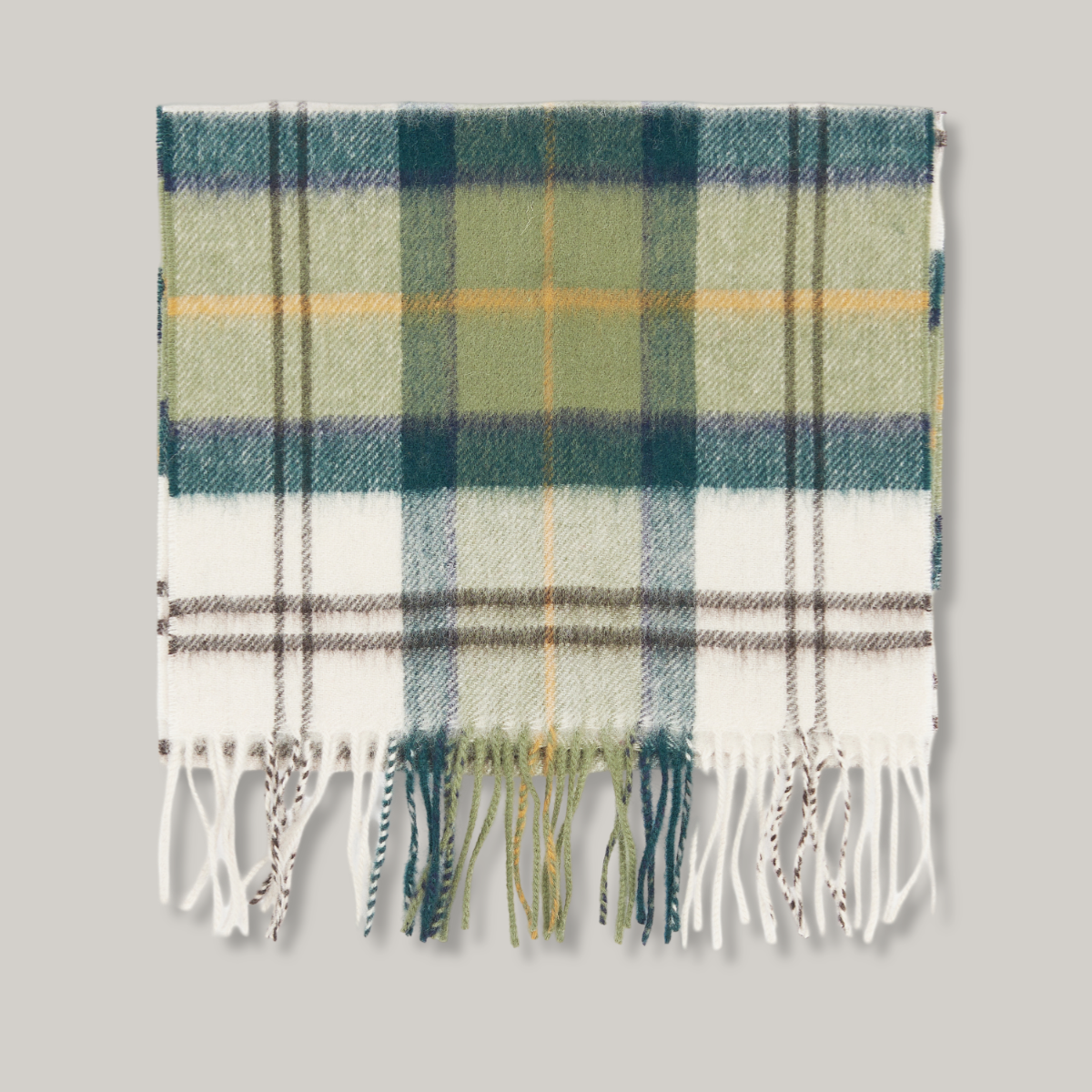 BARBOUR LAMBSWOOL/ SCARF - ANCIENT