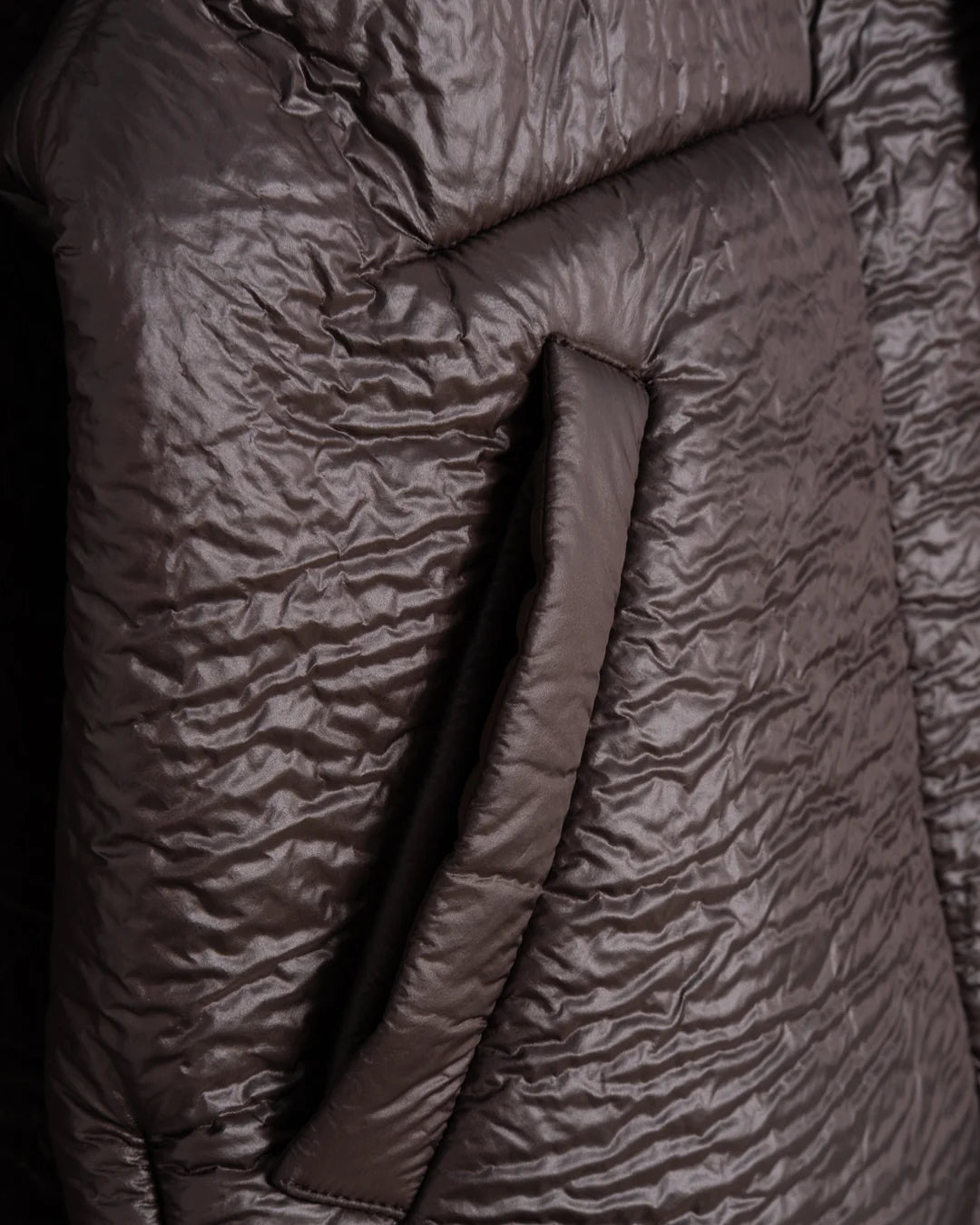 GIRLS OF DUST SOLAR JACKET - BROWN