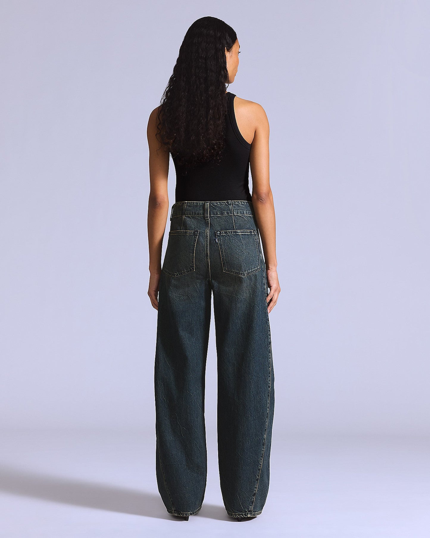 LEVIS' BLUE TAB MOTO JEAN - BLACK PEARL