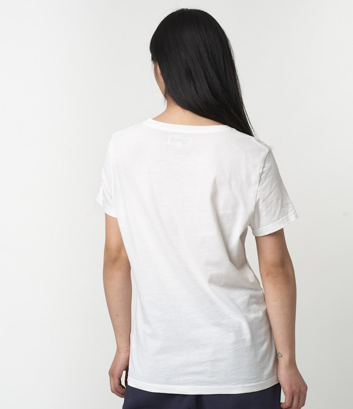 MERZ B. SCHWANEN WOMEN'S T-SHIRT - WHITE