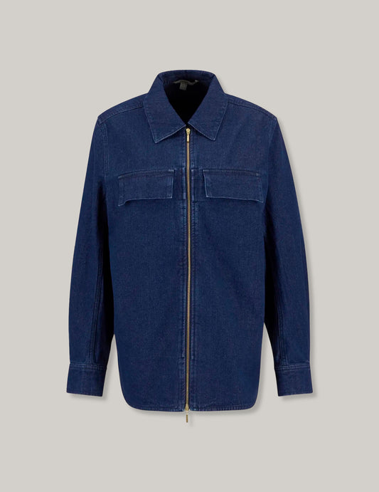 BARBOUR ARLA DENIM OVERSHIRT -  RINSE WASH