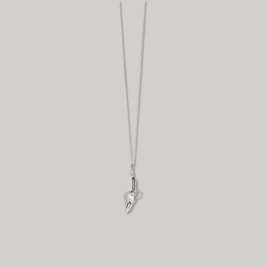 MEADOWLARK BANANA CHARM NECKLACE - STERLING SILVER