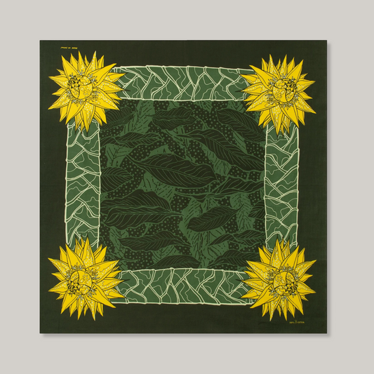 ONE EAR BRAND "MUSELLA LASIOCARPA" BANDANA - JUNGLE CAMO