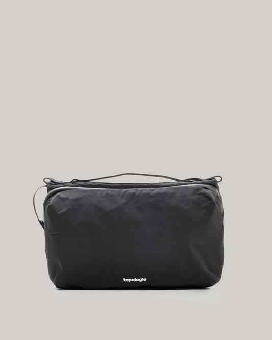 TOPOLOGIE BOTTLE SACOCHE LARGE BLACK TECH SATEEN