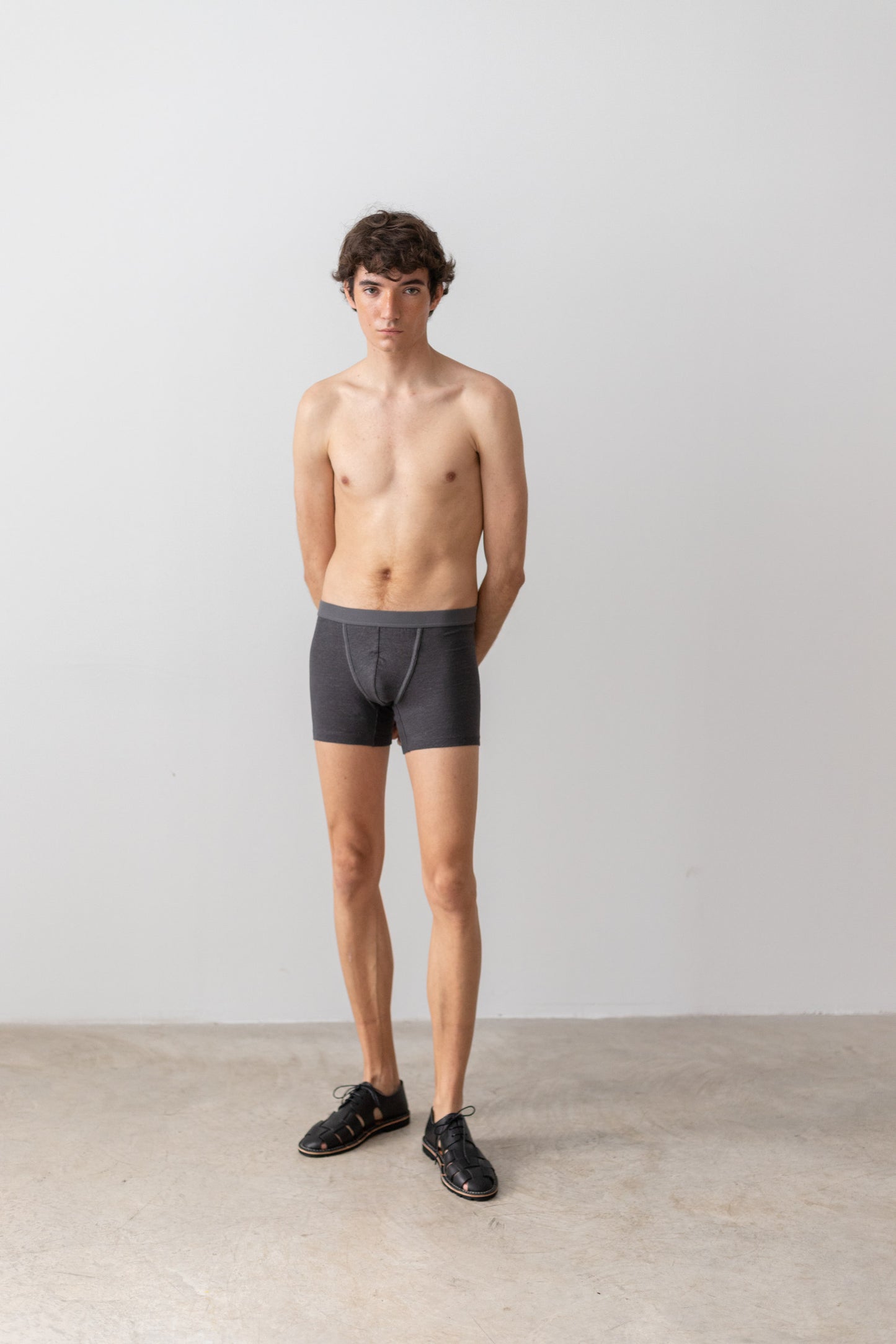 TA-CT BOXER BRIEFS CERVIN - ANTHRACITE