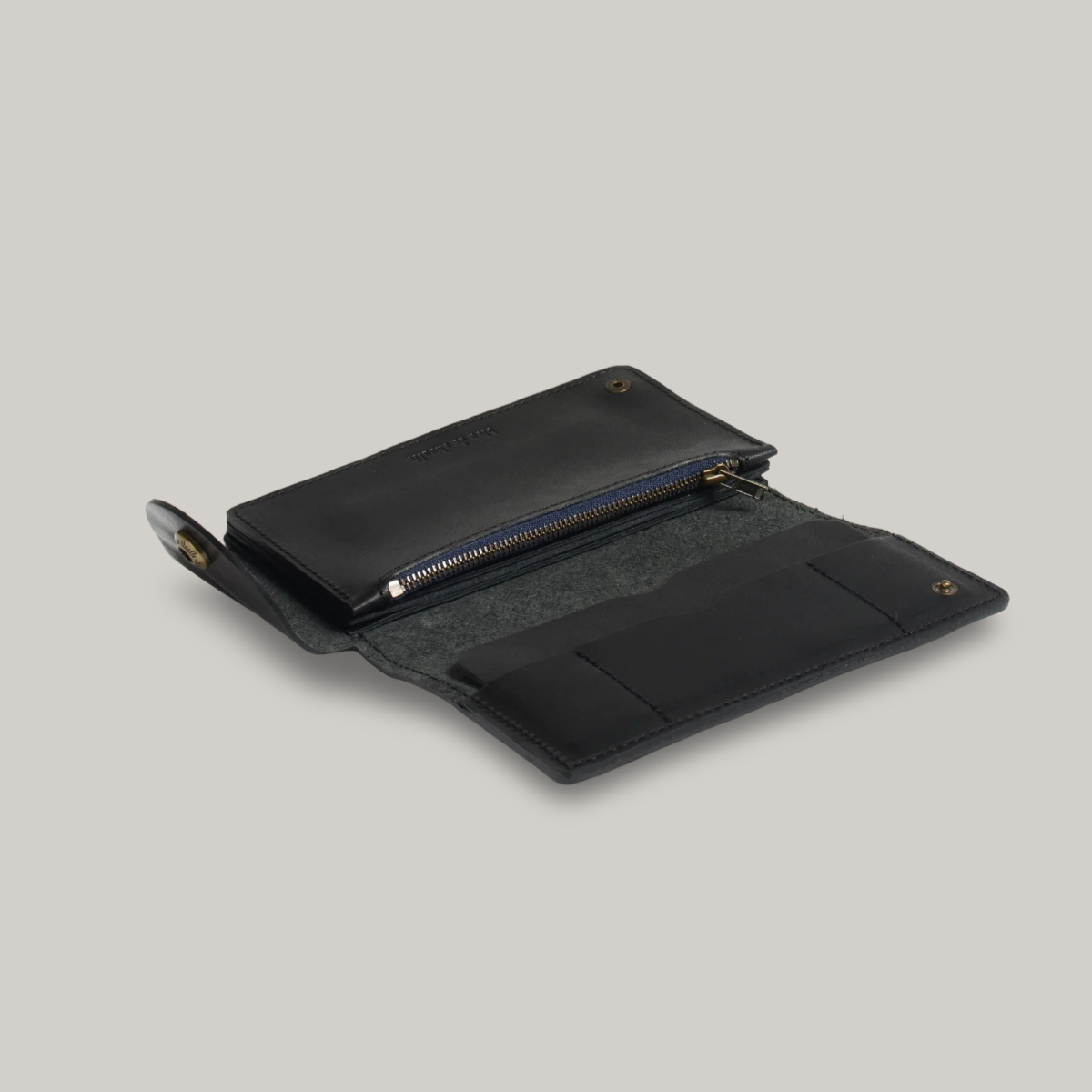 BLEU DE CHAUFFE CORTO WALLET - AGED BLACK