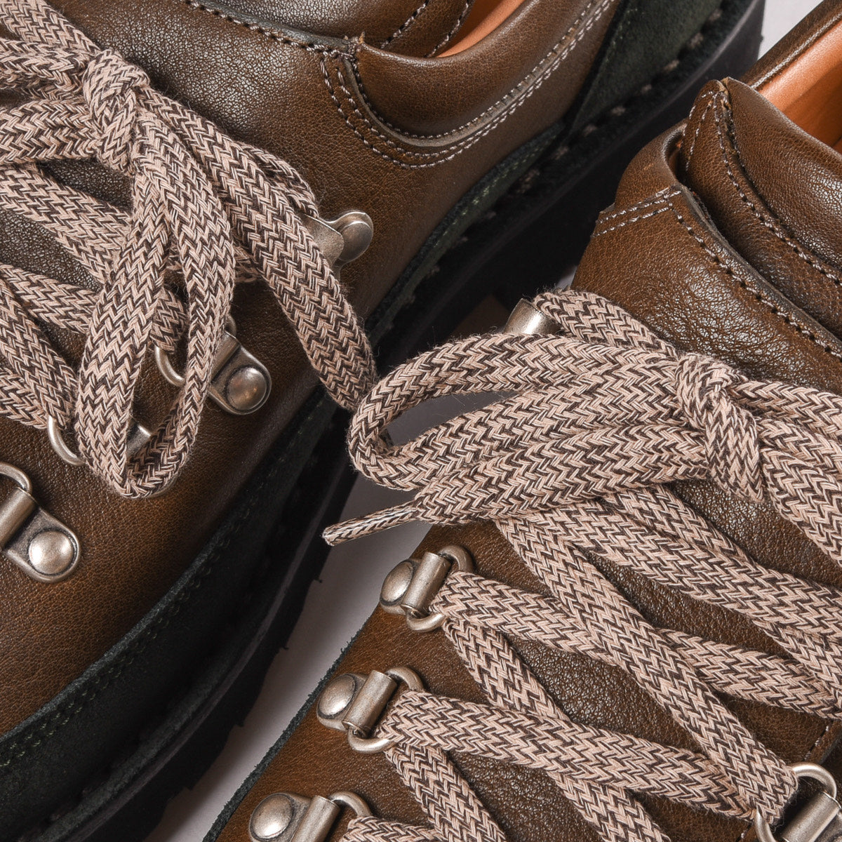 FRACAP MA187 SHOE - OLIVE / SUEDE
