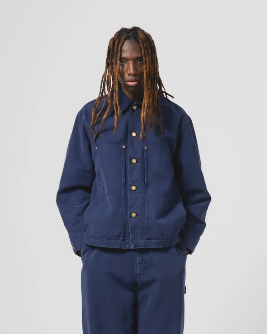 EAT DUST ARIZONA JACKET - INDIGO BLUE CANVAS