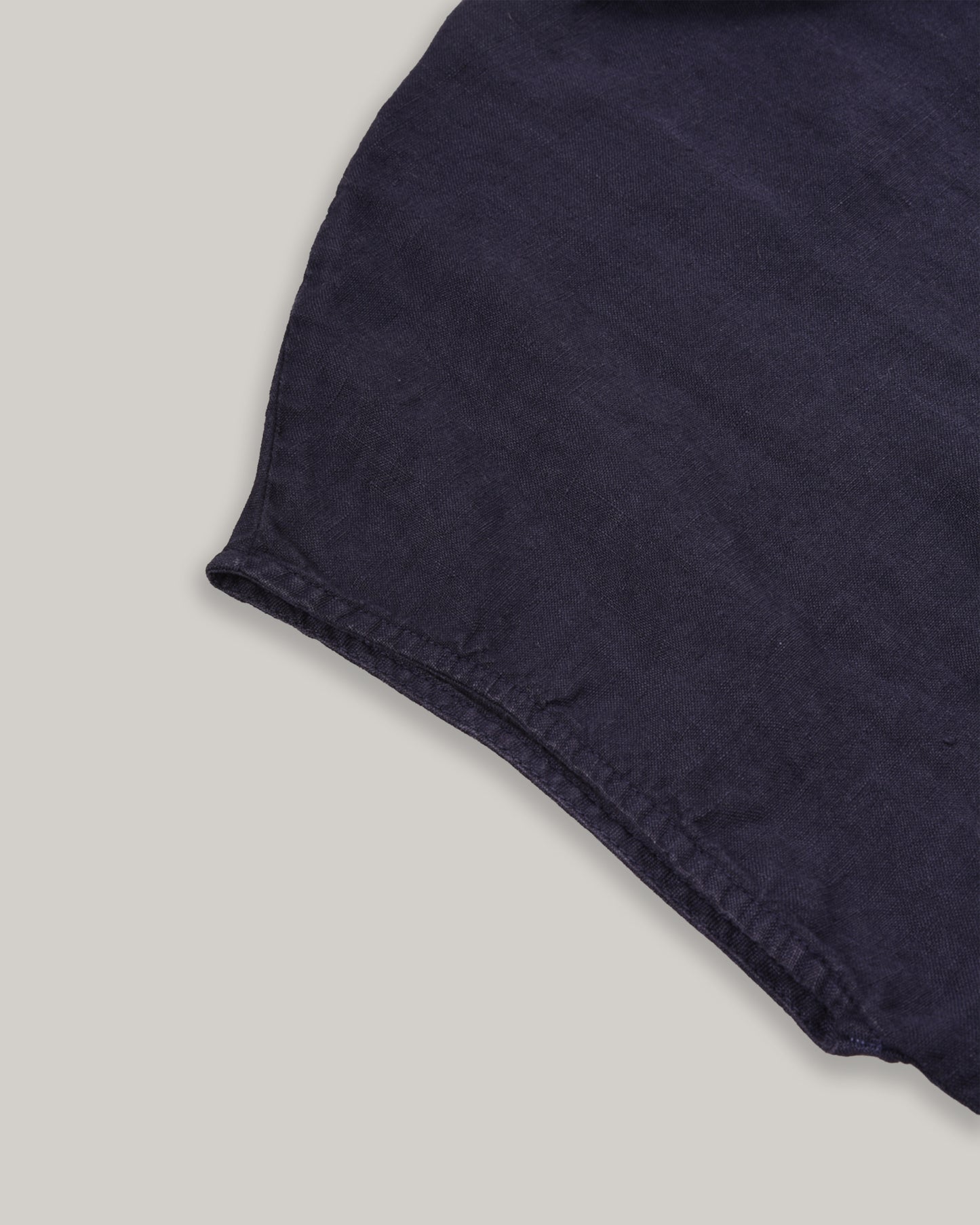 ARMOR LUX LADIES BOXY FIT LINEN SHIRT - SEAL