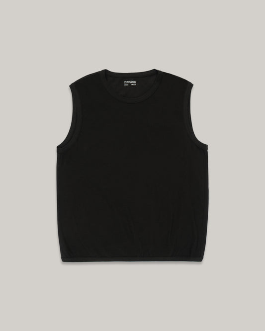 LADY WHITE CO. SLEEVELESS TEE - BLACK