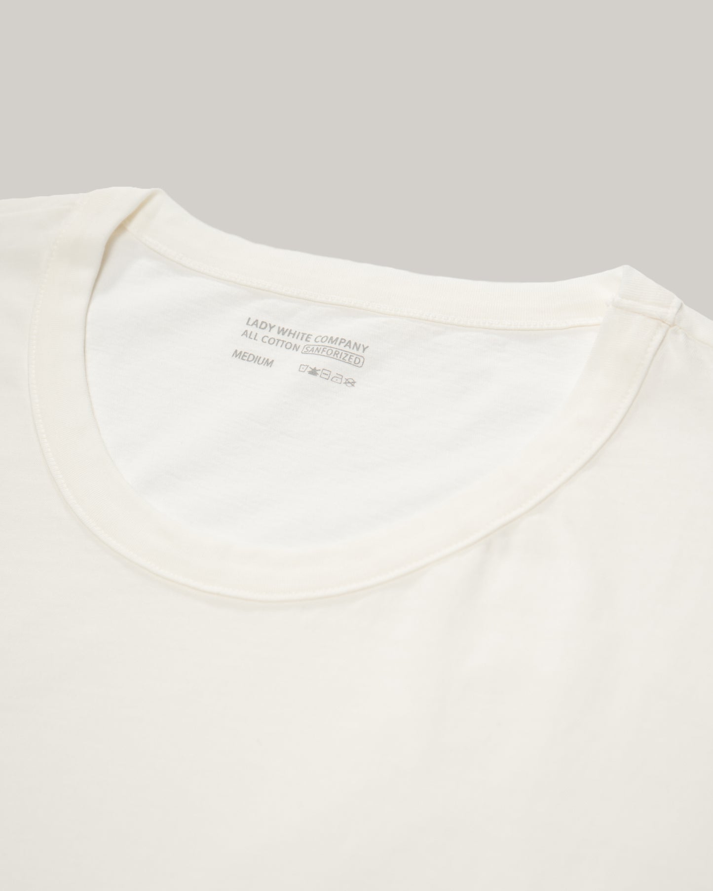 LADY WHITE CO. SLEEVELESS TEE - WHITE