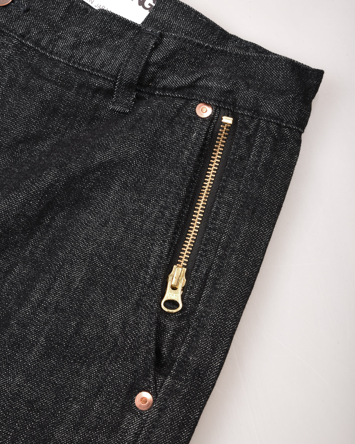 WORKING SLACK JEAN - BLACK RINSED