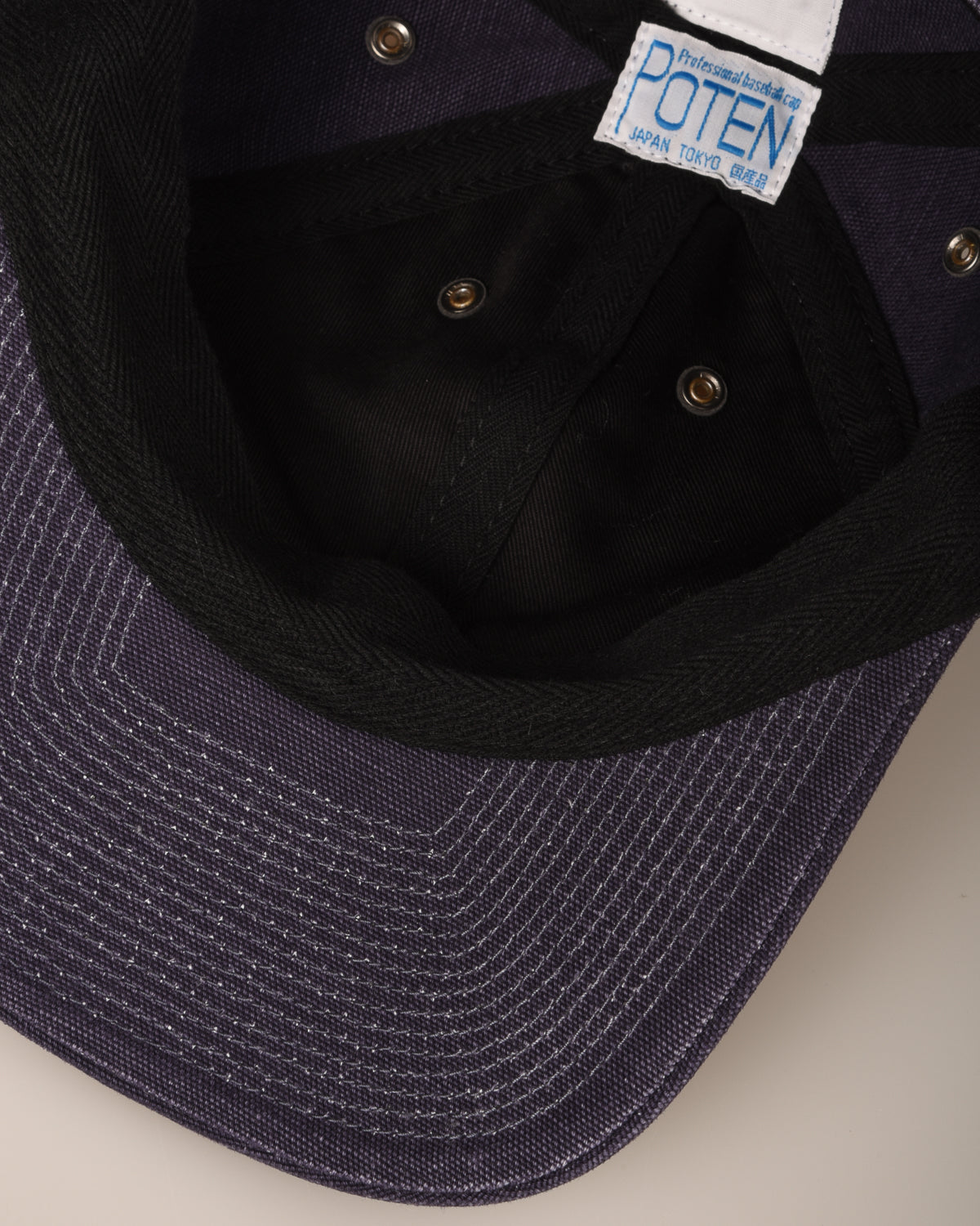 POTEN VINTAGE DUCK CAP - NAVY
