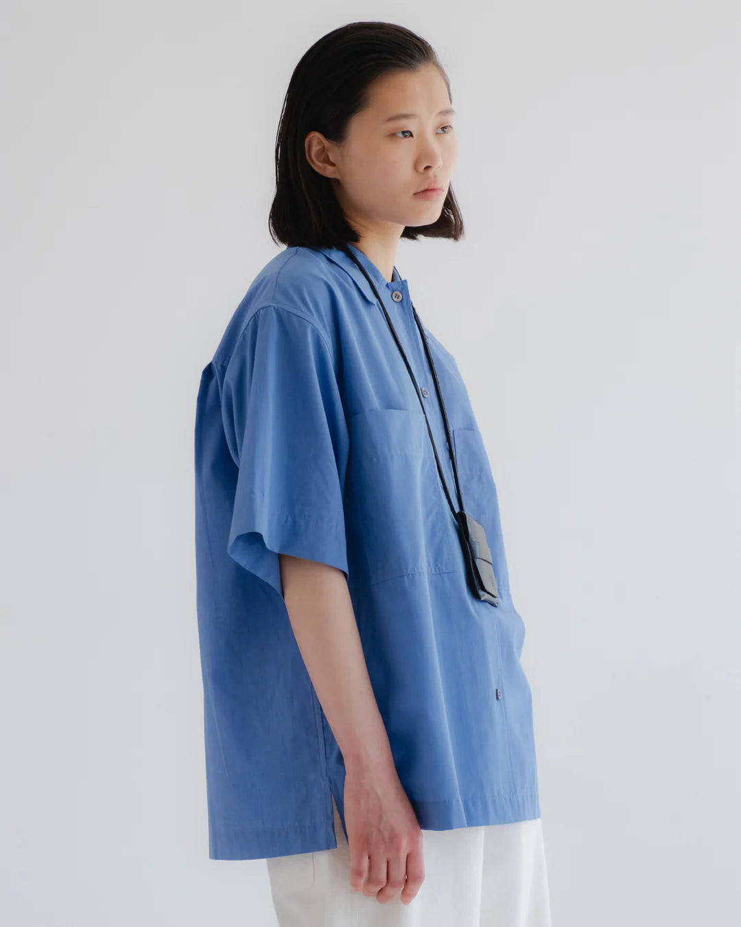 GIRLS OF DUST OKINAWA SHIRT - BLUE SEA COTTON