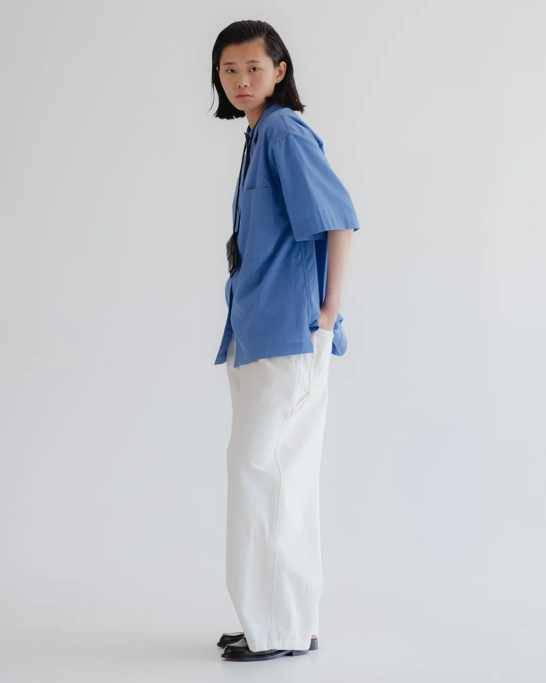 GIRLS OF DUST OKINAWA SHIRT - BLUE SEA COTTON