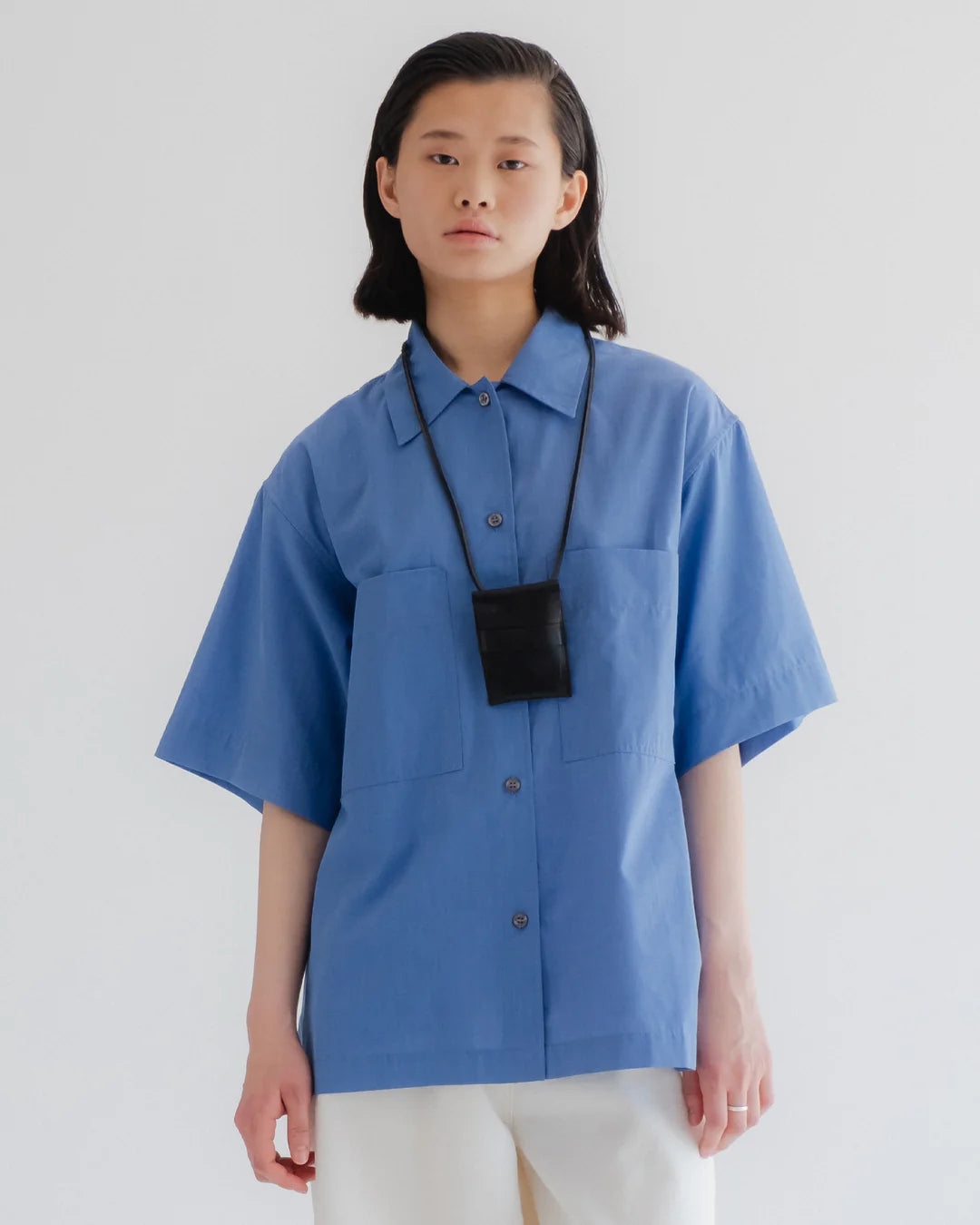 GIRLS OF DUST OKINAWA SHIRT - BLUE SEA COTTON