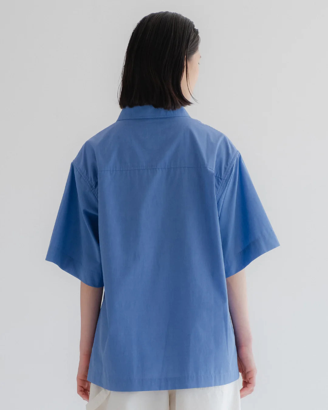 GIRLS OF DUST OKINAWA SHIRT - BLUE SEA COTTON