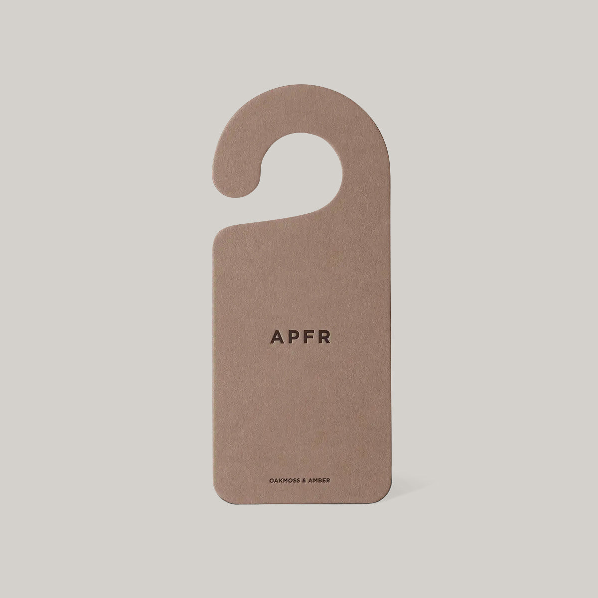 APFR CLOSET TAG - TANNER