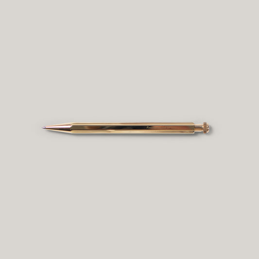 KAWECO SPECIAL BALLPOINT PEN - BRASS