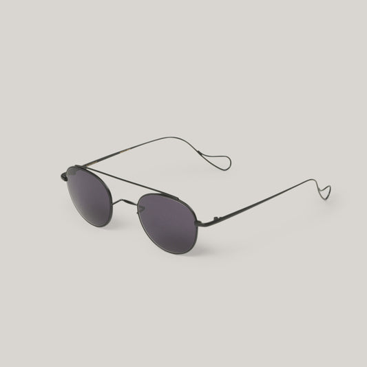 BUDDY OPTICAL HIS TITANIUM SUNGLASSES - MATTE BLACK