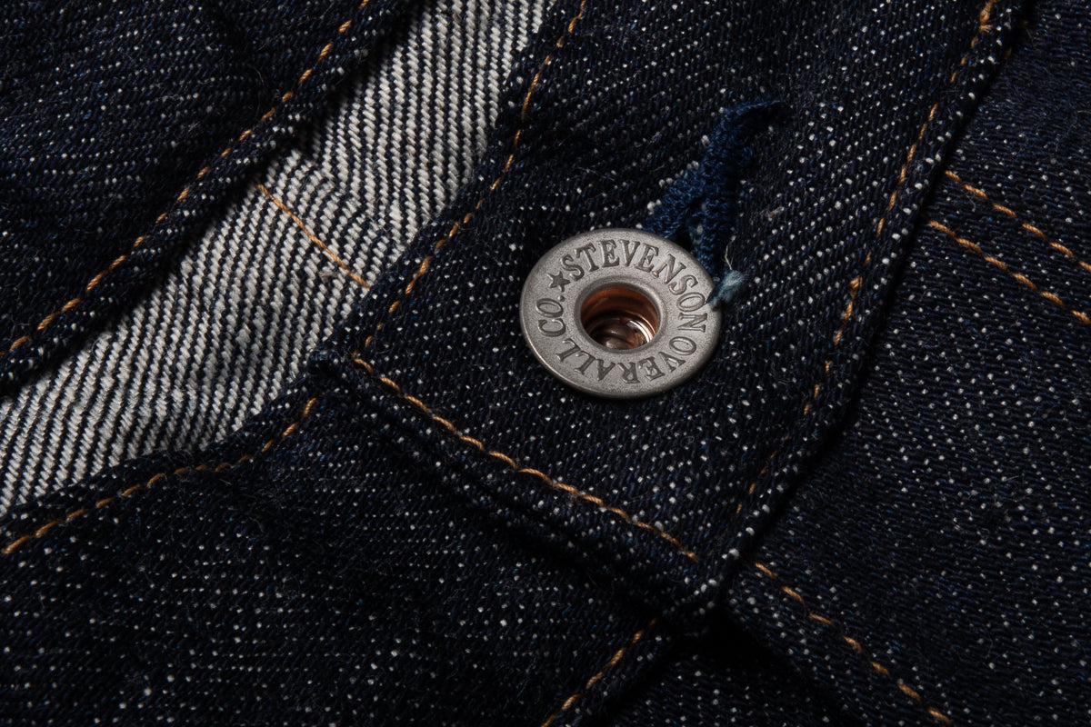 STEVENSON OVERALL CO.  MONTEREY 110 JEANS - INDIGO DENIM