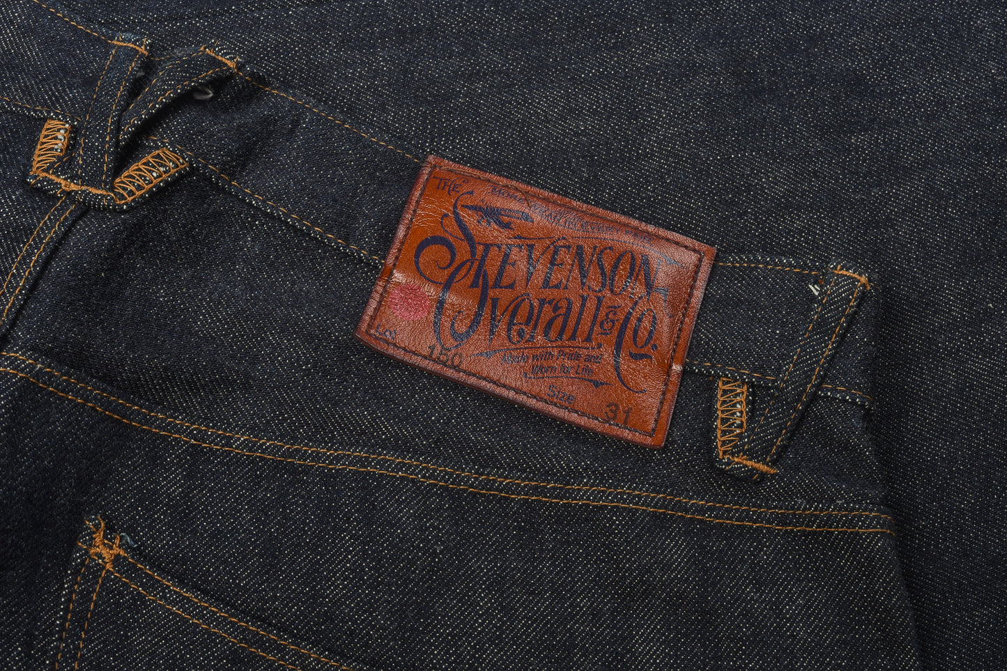 STEVENSON OVERALL CO. ENCINITAS JEANS - INDIGO