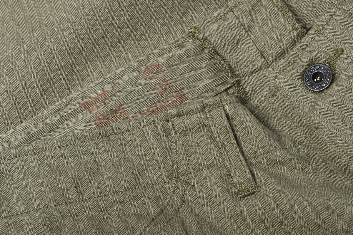 BUZZ RICKSON N-3 UTILITY TROUSER - OLIVE