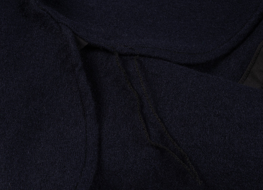 BUZZ RICKSON CPO SHIRT LS WOOL FLANNEL - NAVY